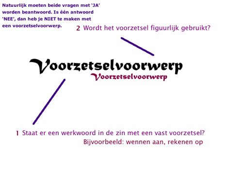 lv of wwg oefeningen|Oefening: voorzetselvoorwerp 1 .